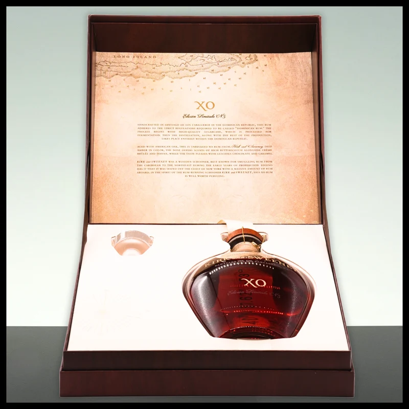 Kirk and Sweeney XO Rum Edicion Limitada No. 5 0,7L - 65,5% Vol.