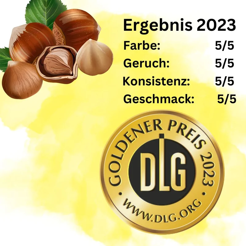 Haselnuss Spirituose | Haselnuss Schnaps mit intensivem Nuss-Geschmack | 35%