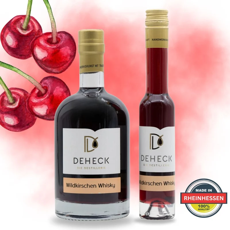 Wildkirsche Likör | fruchtiger Kirsch-Likör mit Whisky verfeinert | 30%