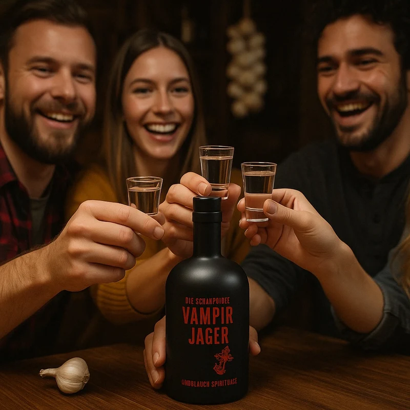 Knoblauch Schnaps | Vampirjäger Schnapsidee | 32%