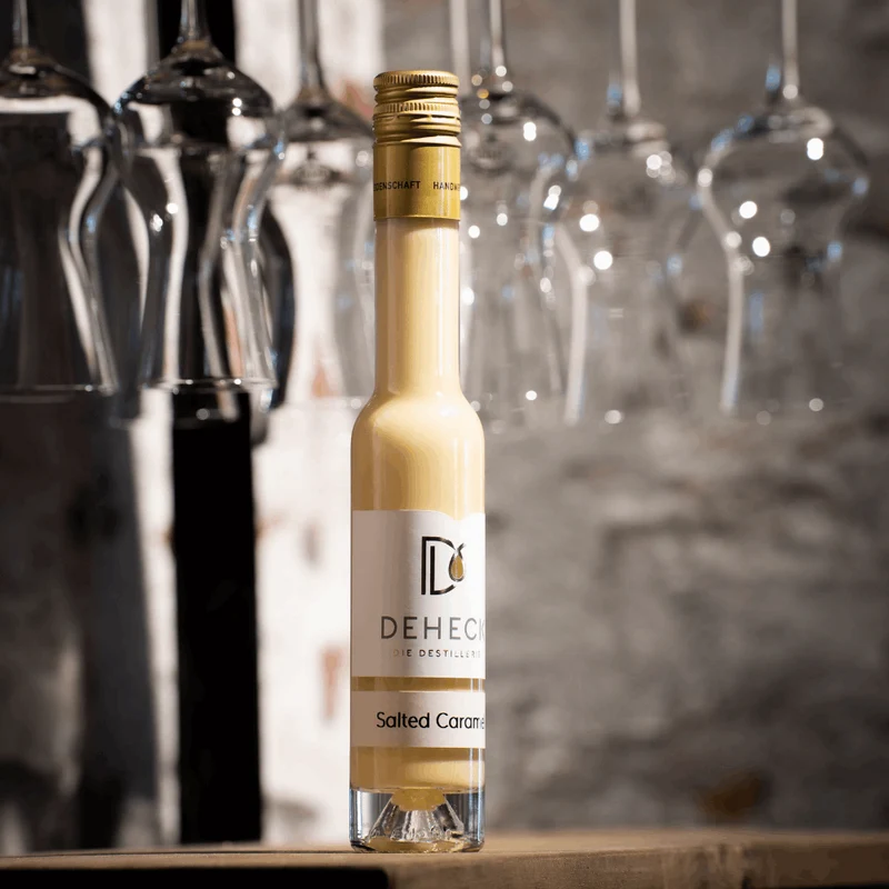 Salted Caramel Sahnelikör | balancierter Salz Karamell Likör in cremiger Sahne | 17%