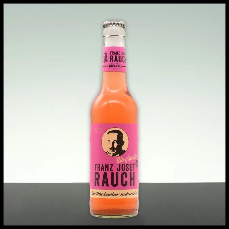Rauch Bio Rhabarber naturtrüb G'spritzt 0,33L
