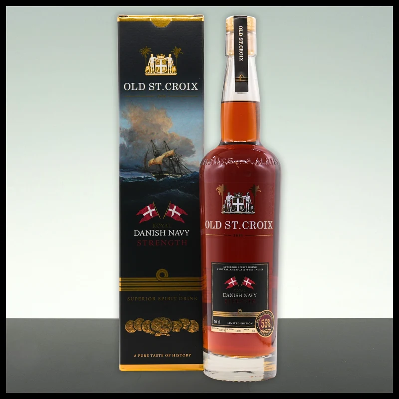 Old St. Croix Royal Danish Navy STRENGTH 0,7L - 55% Vol.