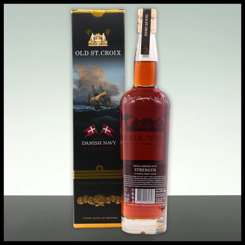 Old St. Croix Royal Danish Navy STRENGTH 0,7L - 55% Vol.