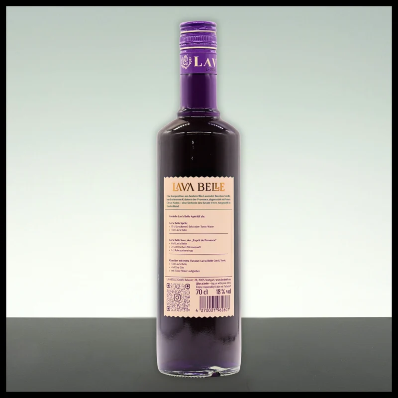 LAV'A BELLE Lavendel-Aperitif 0,7L - 18% Vol.