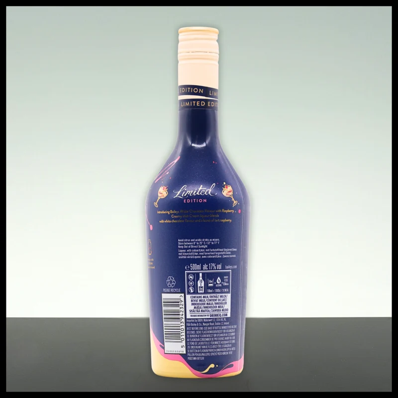 Baileys White Chocolate & Raspberry 0,5L - 17% Vol.