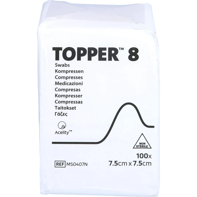 TOPPER 8 UNST 7,5 X 7,5 cm, 100 St KOM