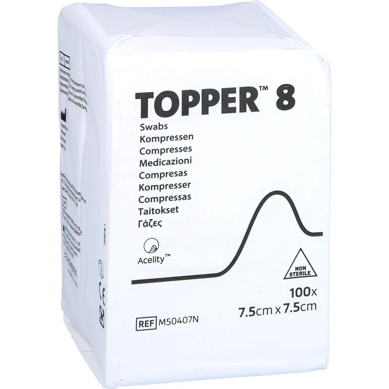TOPPER 8 UNST 7,5 X 7,5 cm, 100 St KOM