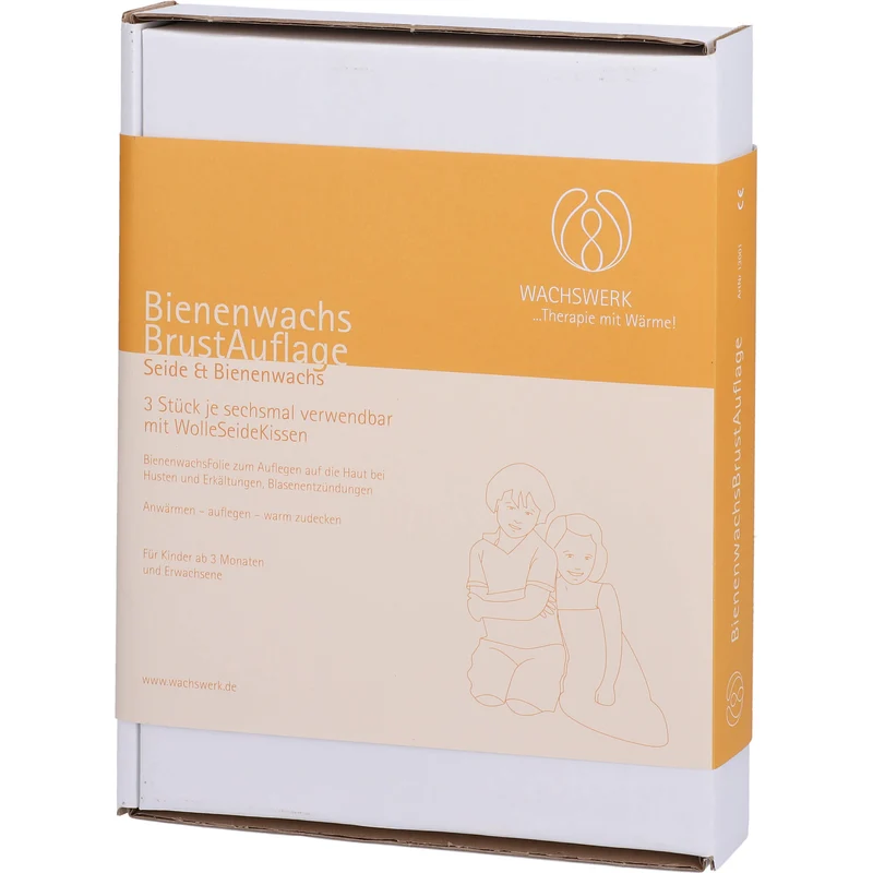 Bienenwachs Brustauflage Set, 1 St FOL