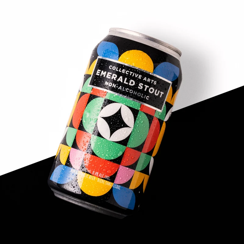 Emerald Stout 0.4% 35.5cl - Collective Arts
