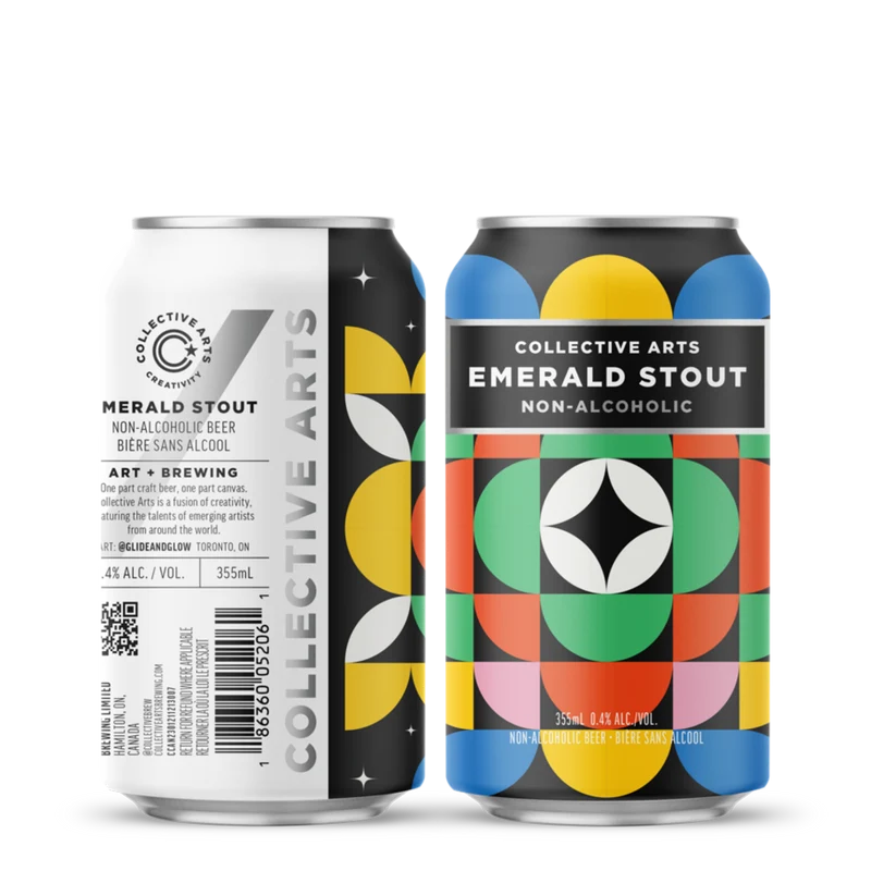 Emerald Stout 0.4% 35.5cl - Collective Arts