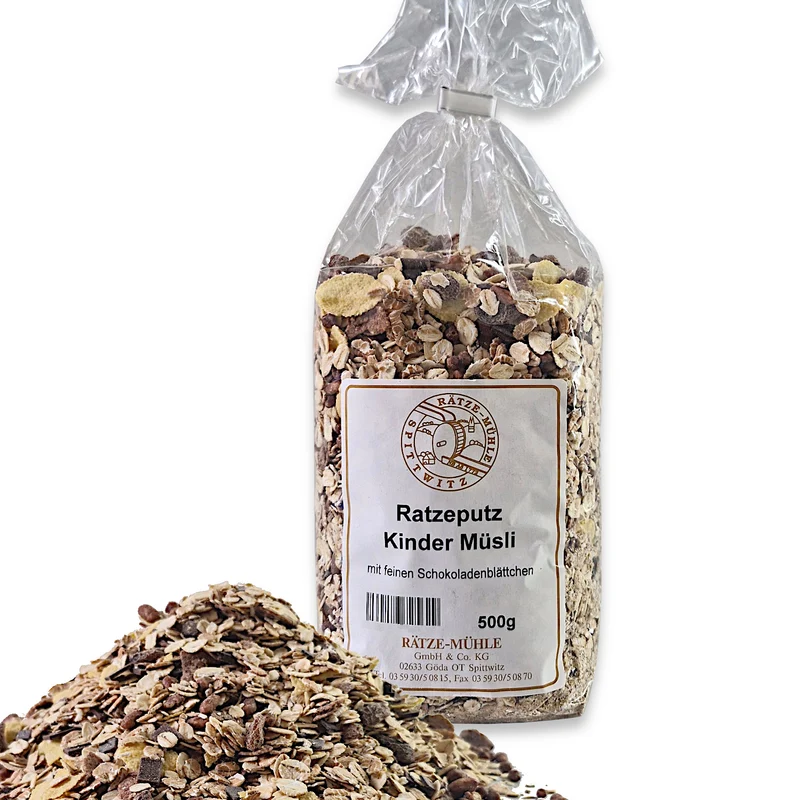 Ratzeputz Kinder Müsli 500g