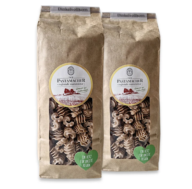 2x Dinkelvollkorn Radiatori Nudeln 500g