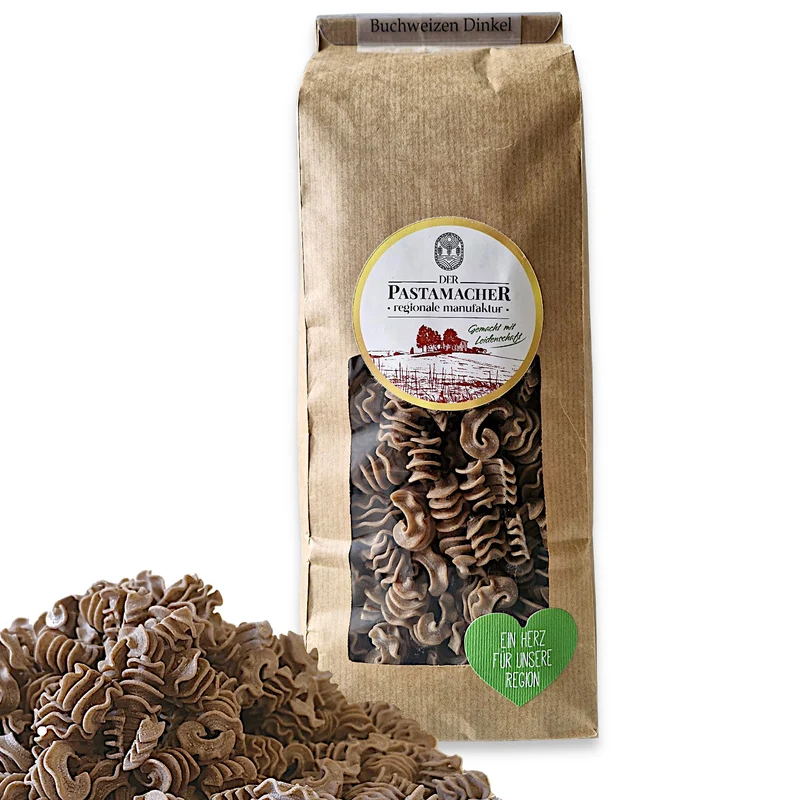Buchweizen Dinkel Radiatori Nudeln 500g