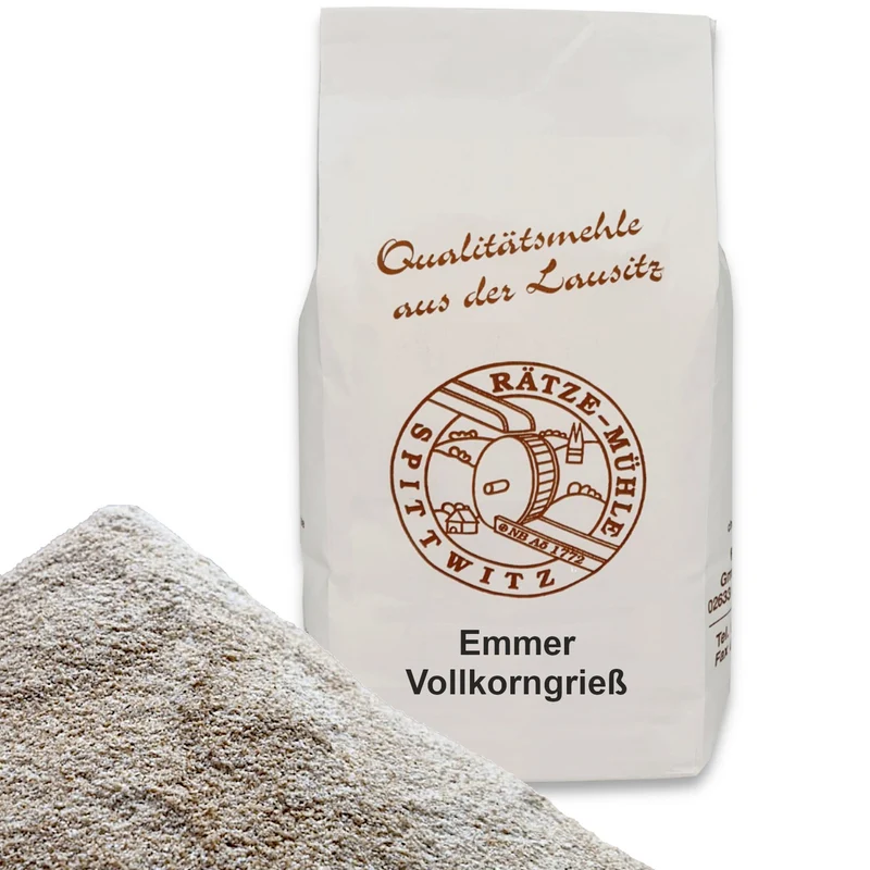 Emmervollkorngrieß