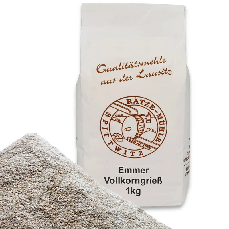 Emmervollkorngrieß