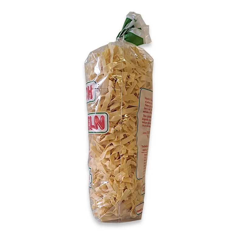 4x Frischei Nudeln Hartweizen Bandnudeln 8mm 500g