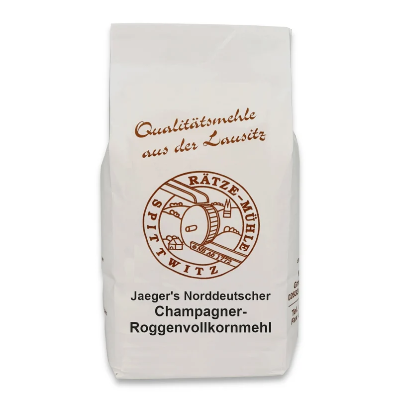 Champagner Roggenvollkornmehl