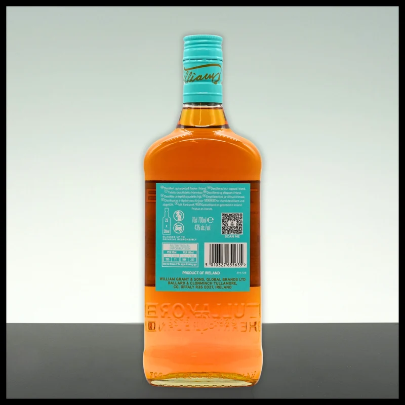 Tullamore DEW Irish Whiskey XO Caribbean Rum Cask Finish 0,7L - 43% Vol.