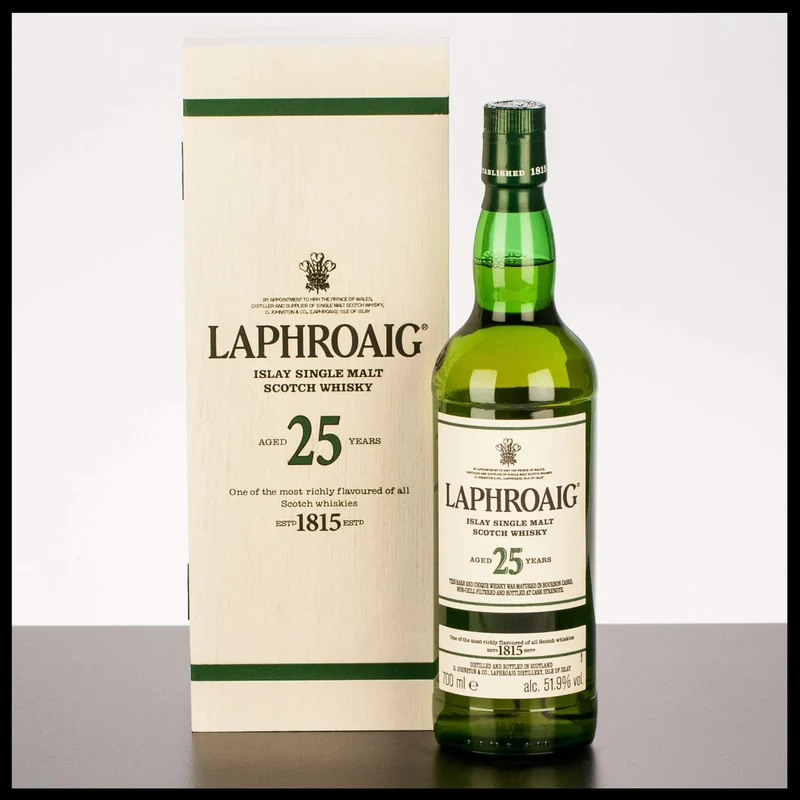Laphroaig 25 YO Cask Strength Whisky 2021 0,7L - 51,9% Vol.