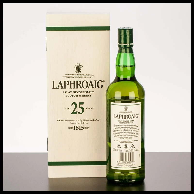 Laphroaig 25 YO Cask Strength Whisky 2021 0,7L - 51,9% Vol.