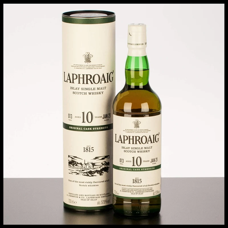 Laphroaig 10 YO Cask Strength 2021 Batch 13 0,7L - 57,9% Vol.