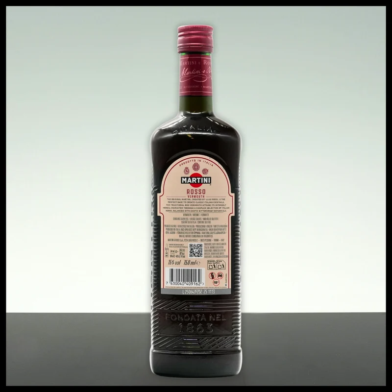 Martini Rosso 0,75L - 15% Vol.