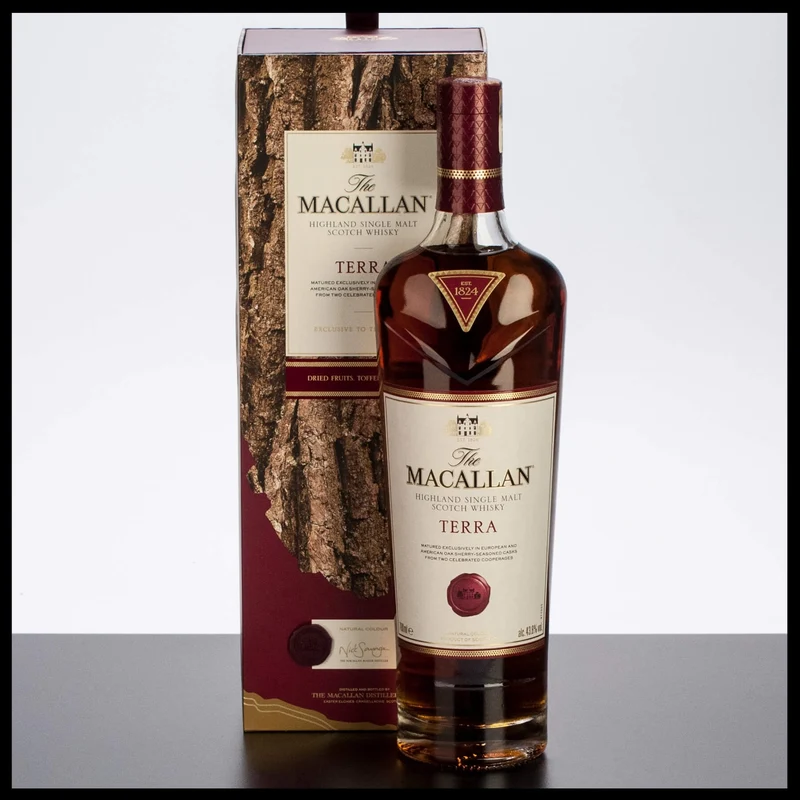Macallan Terra Highland Single Malt Whisky 0,7L - 43,8% Vol.