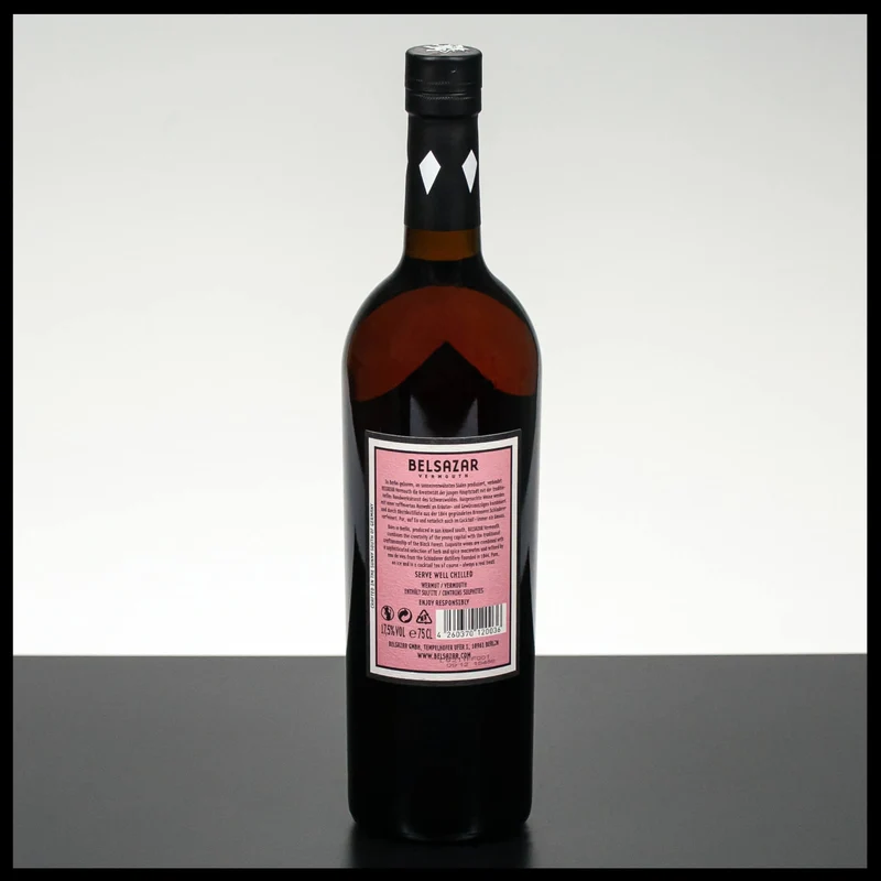 Belsazar Vermouth Rose 0,75L - 17,5% Vol.