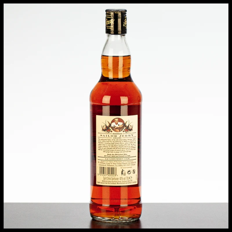 Sailor Jerry Spiced Caribbean Rum 0,7L - 40% Vol.