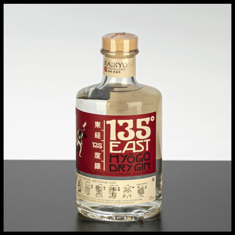 135° EAST Hyogo Dry Gin 0,7L - 42% Vol.