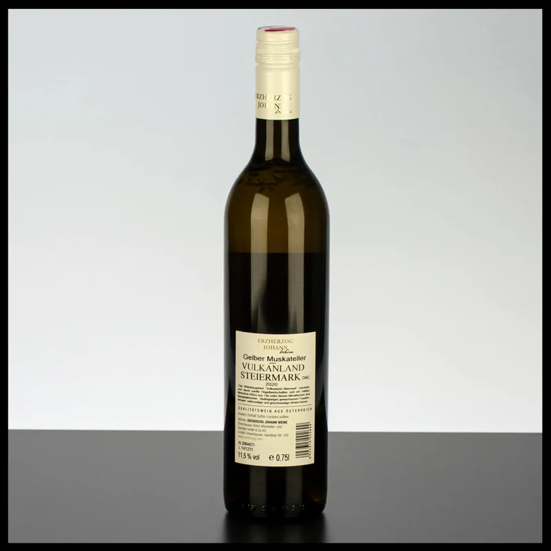 Erzherzog Johann Gelber Muskateller Vulkanland DAC 0,75L - 11,5% Vol.