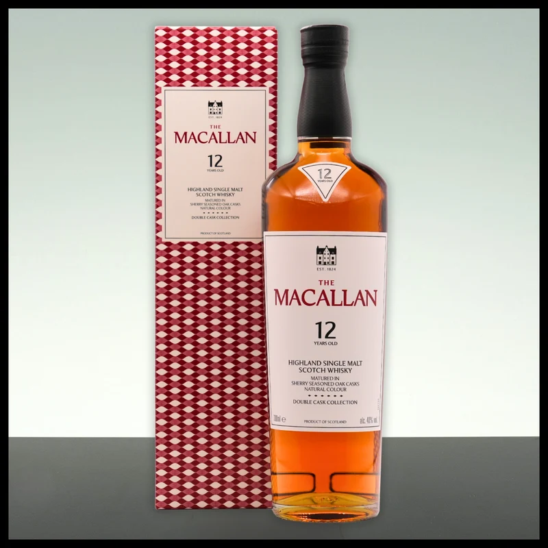 Macallan 12 YO Double Cask Highland Single Malt Whisky 0,7L - 40% Vol.