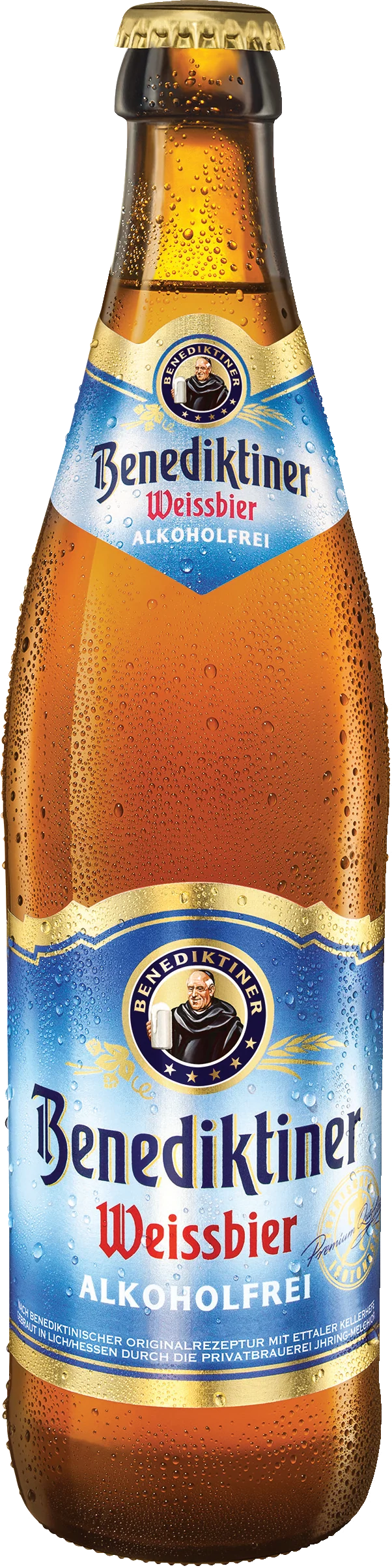 Benediktiner Weißbier Alkoholfrei - 20 x 0,50 l