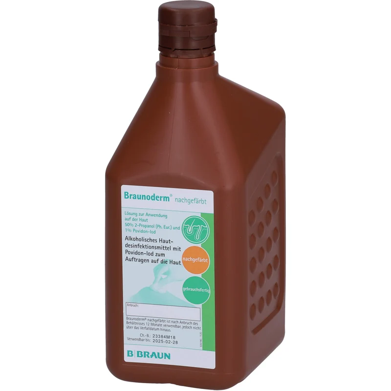 Braunoderm nachgefärbt, 1 l LOE