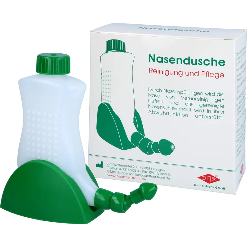 Nasendusche Kst. + 4 Btl. Salz, 1 St