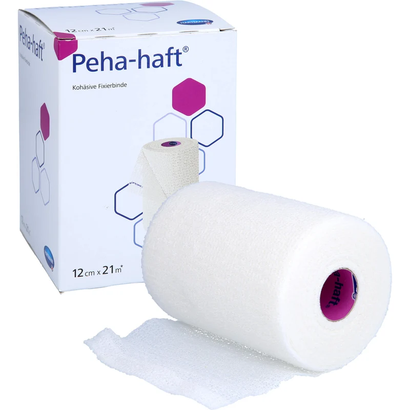 Peha-haft Fixierbinde latexfrei 12cm x 21m, 1 St BIN