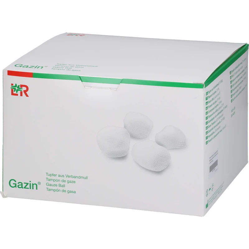 Gazin Tupfer steril ohne R.K.F.aus Verbandmull, 100 St TUP