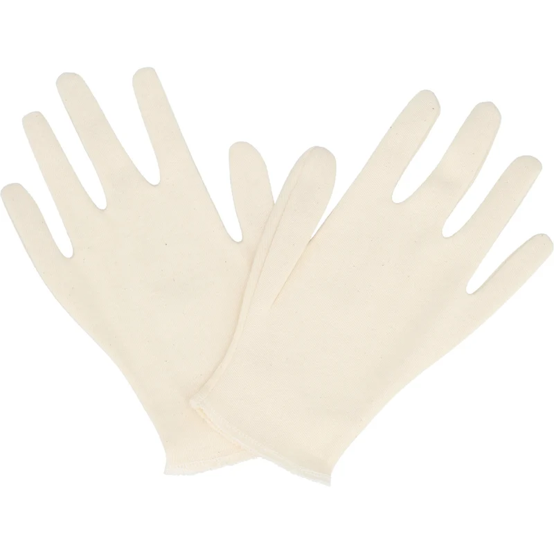 Baumwollhandschuhe rohweiss Gr. L, 1 St HAS