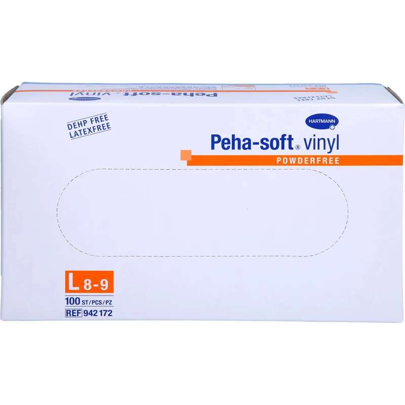 Peha-soft vinyl puderfrei groß, 100 St HAS