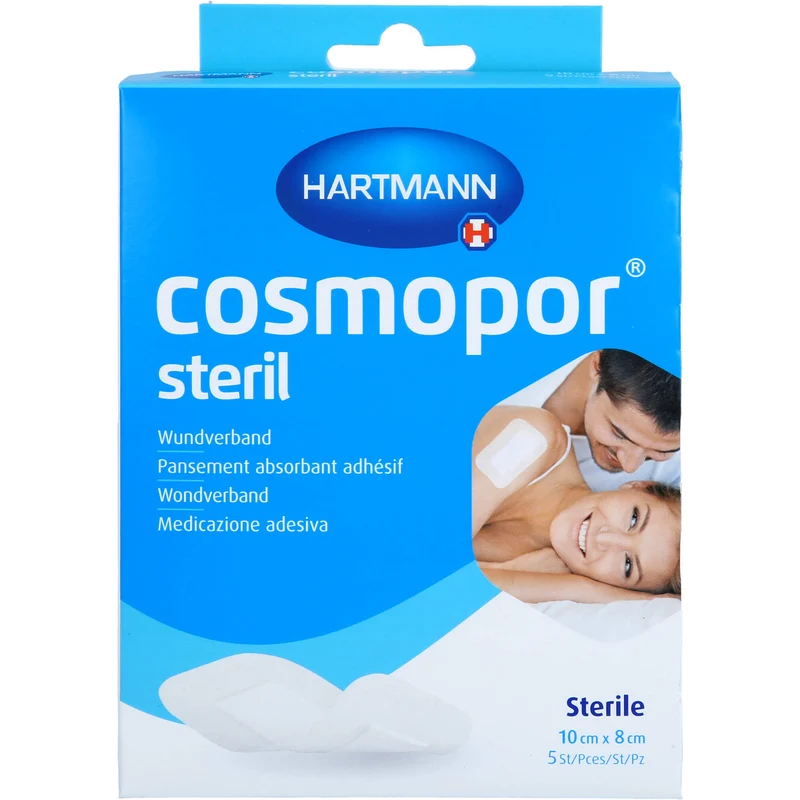 Cosmopor steril Wundverband 10 cm x 8 cm OTC, 5 St PFL
