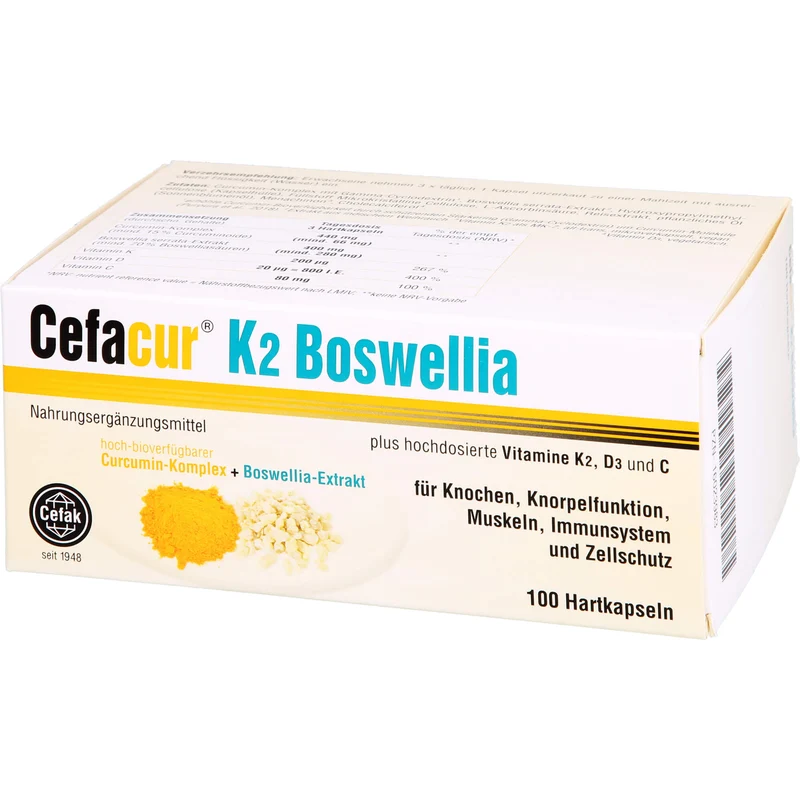 Cefacur® K2 Boswellia, 100 St HKP
