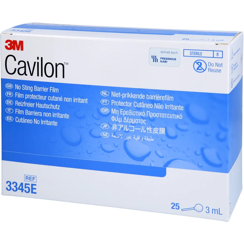 Cavilon reizfr. Hautschutz FK 3ml Applikator, 25X3 ml