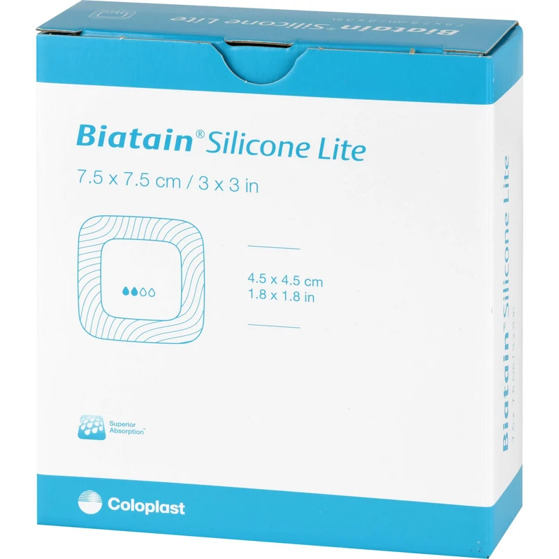 Biatain Silicone Lite Schaumverband, 10 St VER