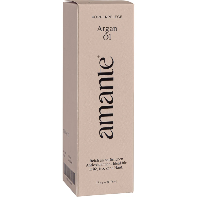 Arganöl 100 % rein - Hautpflegeöl Amante, 100 ml OEL