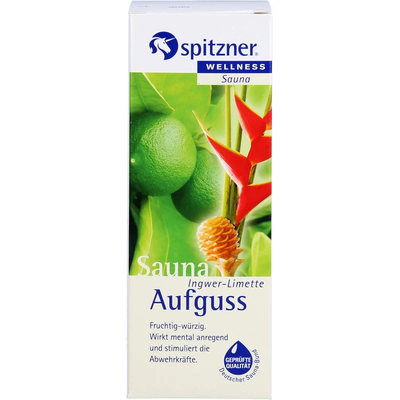 Spitzner Saunaaufguss Ingwer-Limette Wellness, 190 ml KON