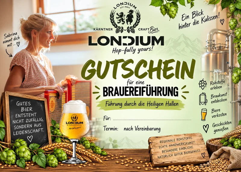 Gutschein Brauereiführung
