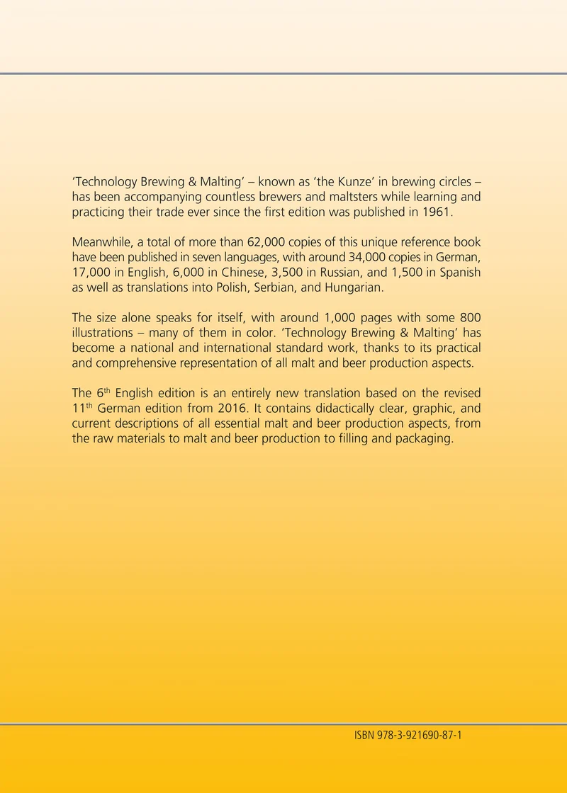 Technology Brewing & Malting