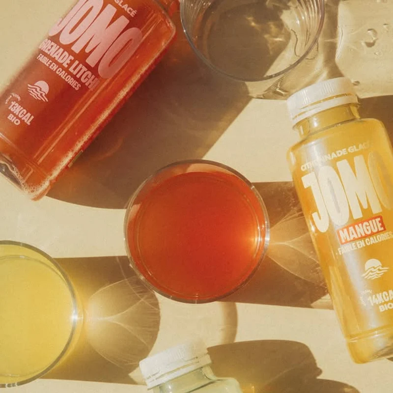 Jomo - Thé Blanc Glacé Pêche/Hibiscus 35 cl