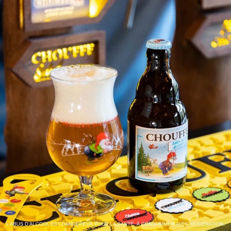 Bière blonde belge - Chouffe 0.0